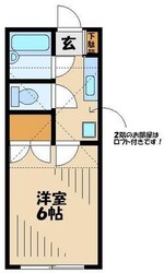 パレスピア堀之内の物件間取画像